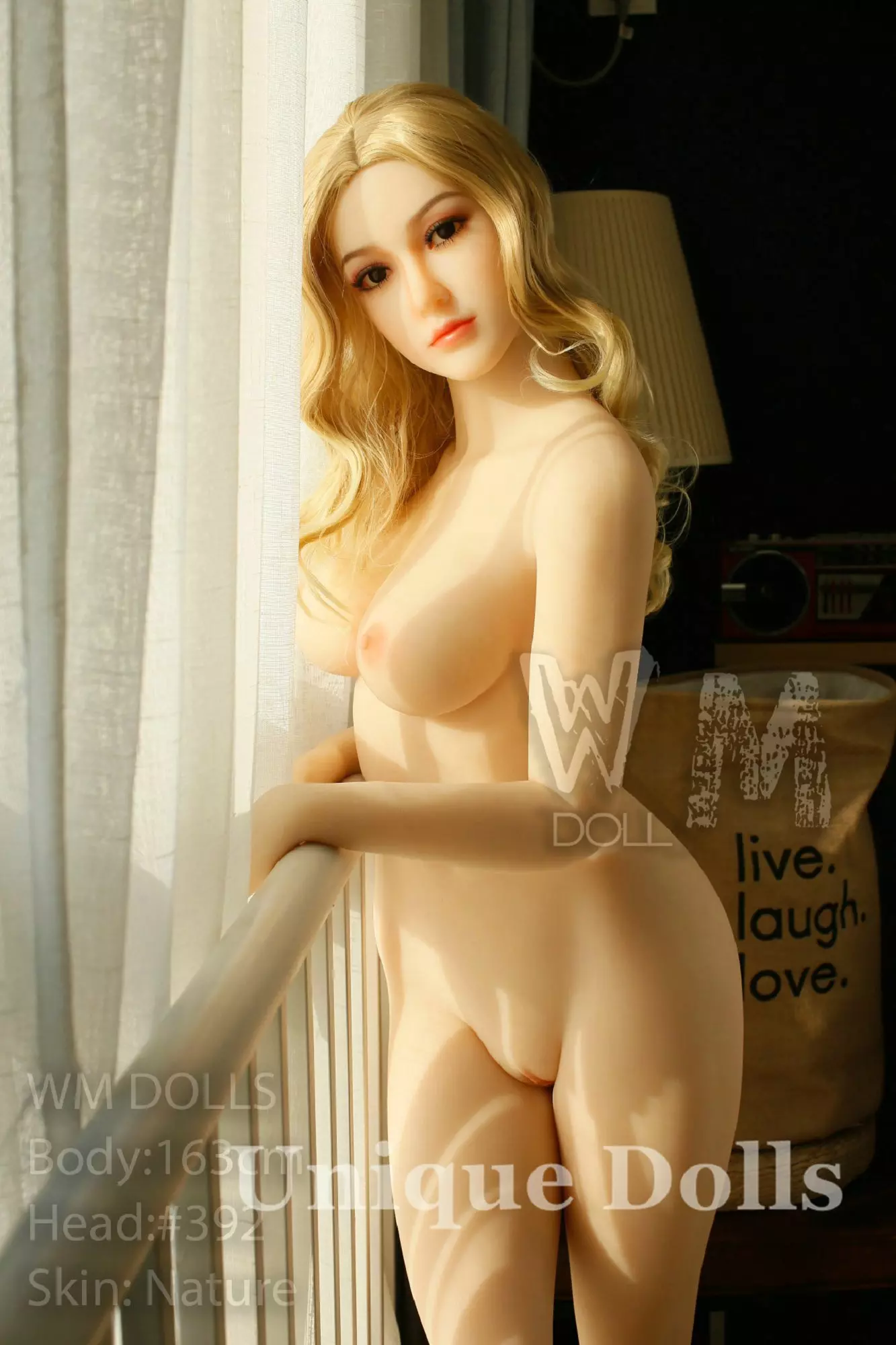 WM Doll 163cm D cup TPE sex doll with #392 head