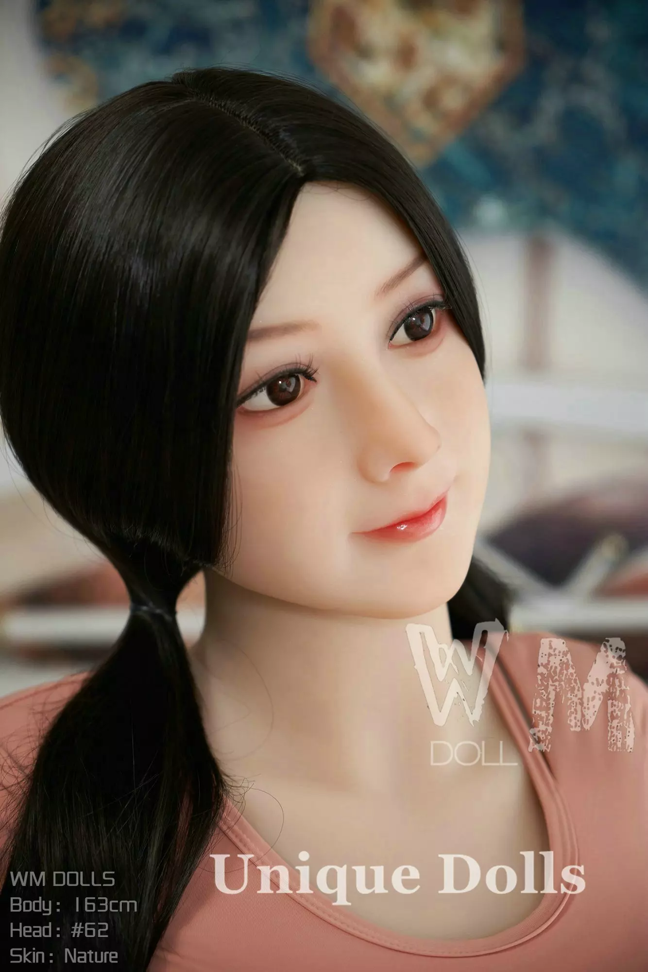 WM Doll 163cm D cup real sex doll with #62 head