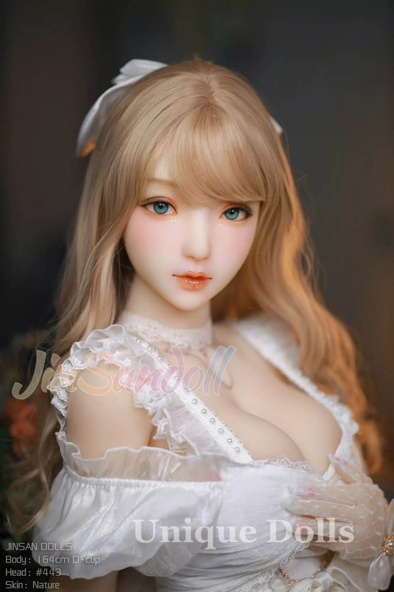 WM Doll 164cm D cup TPE sex doll Vivian with #443