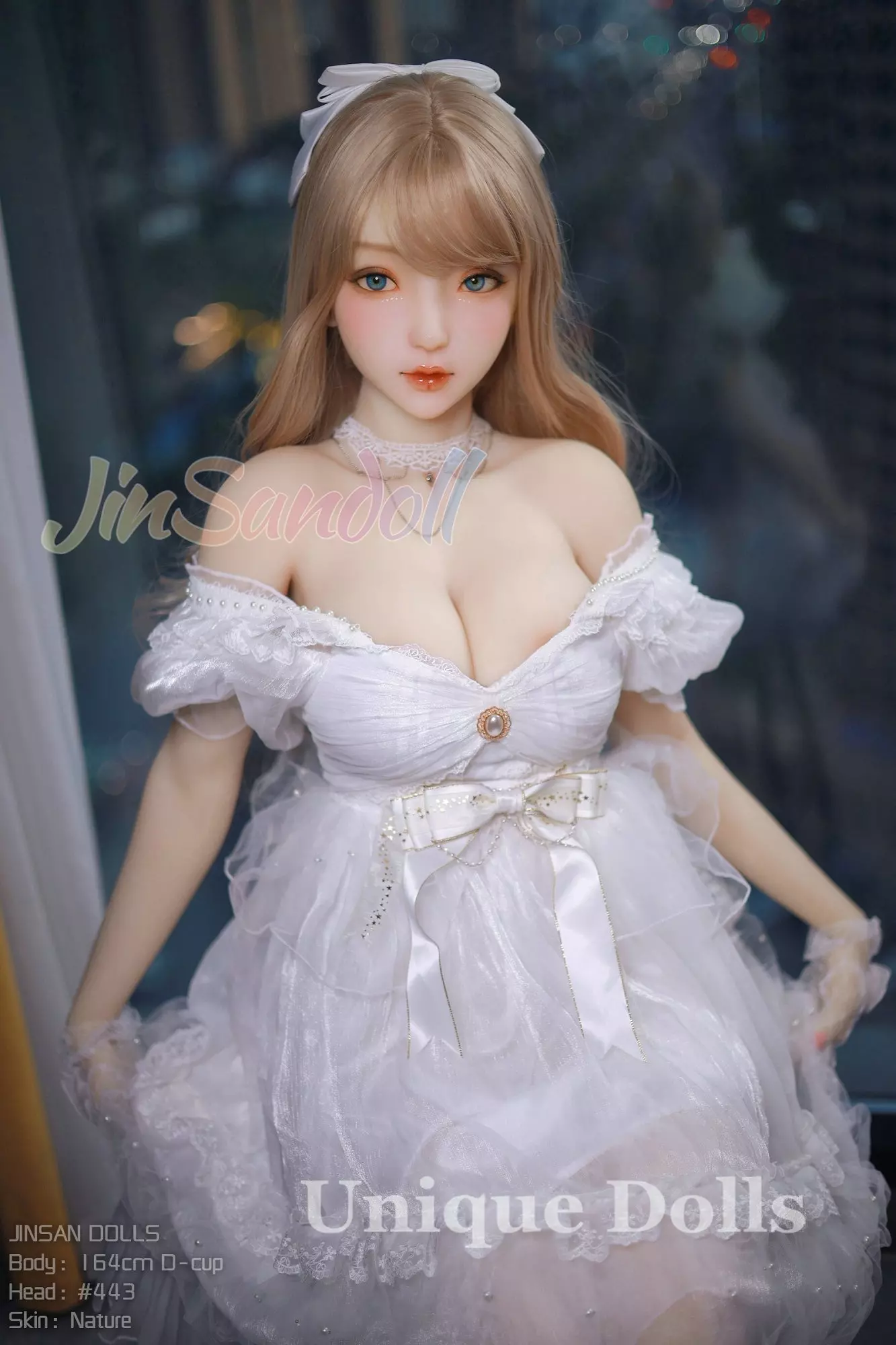 WM Doll 164cm D cup TPE sex doll Vivian with #443