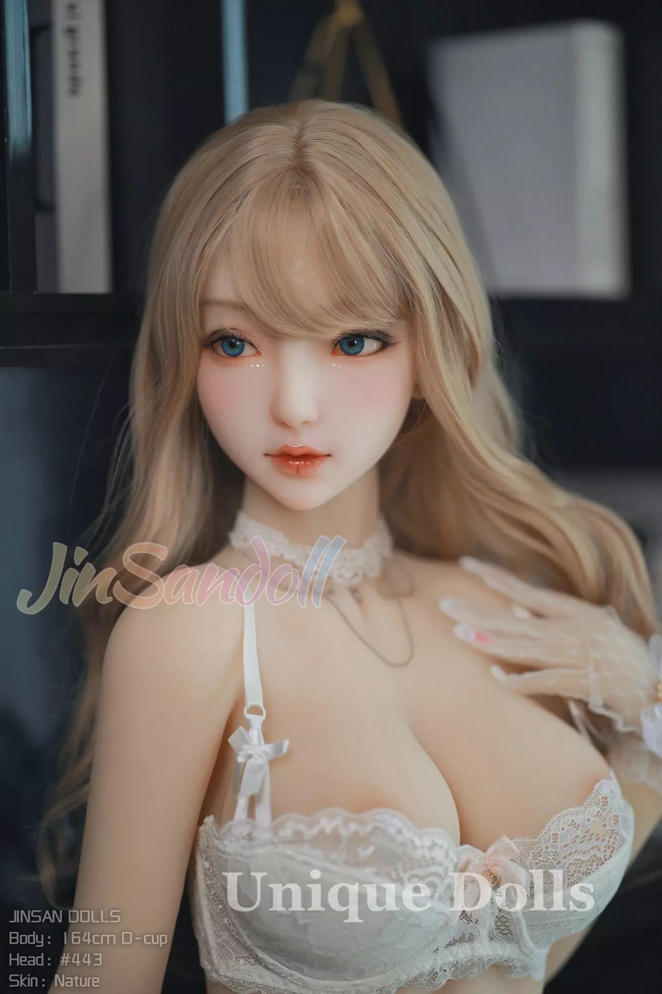 WM Doll 164cm D cup TPE sex doll Vivian with #443