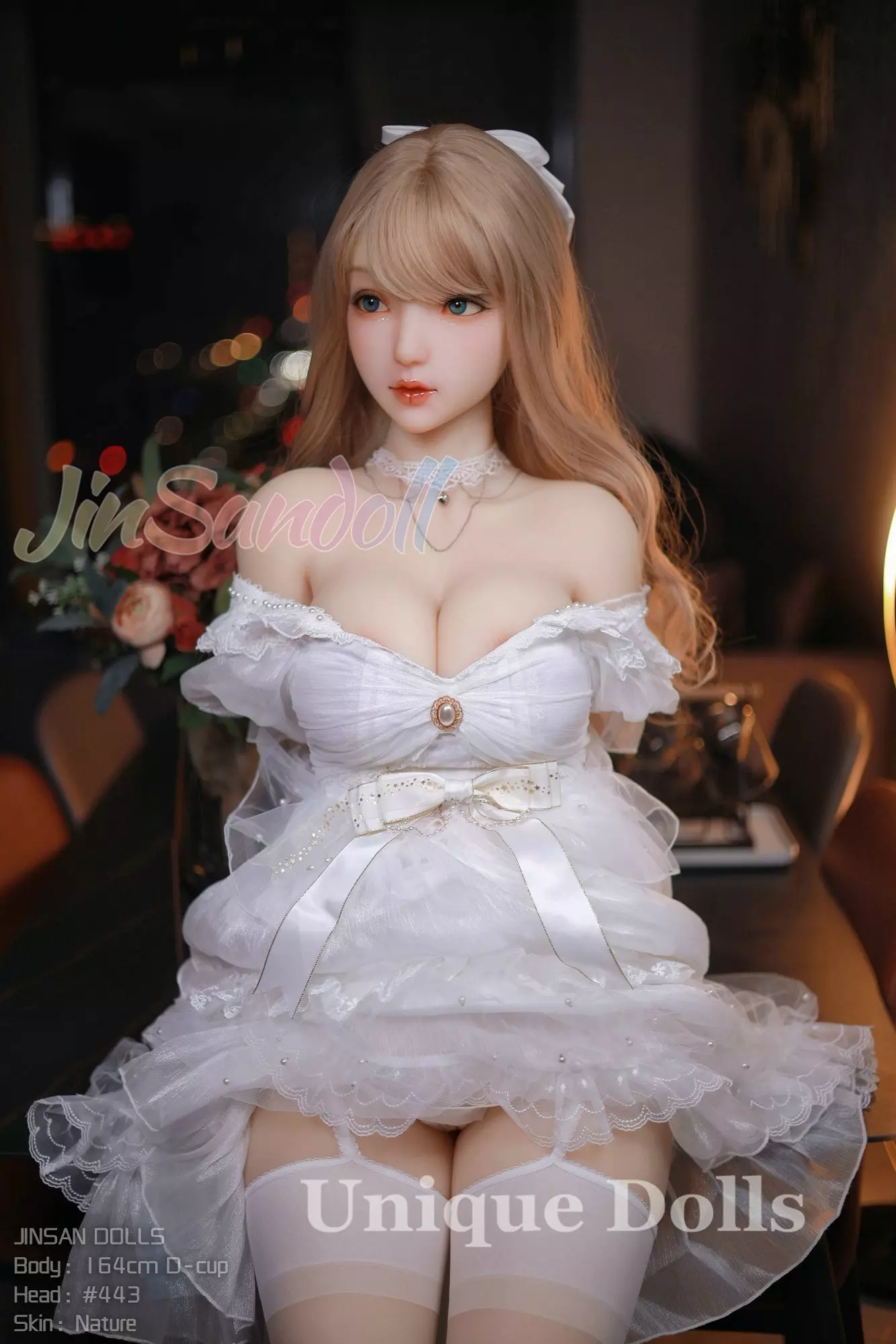 WM Doll 164cm D cup TPE sex doll Vivian with #443