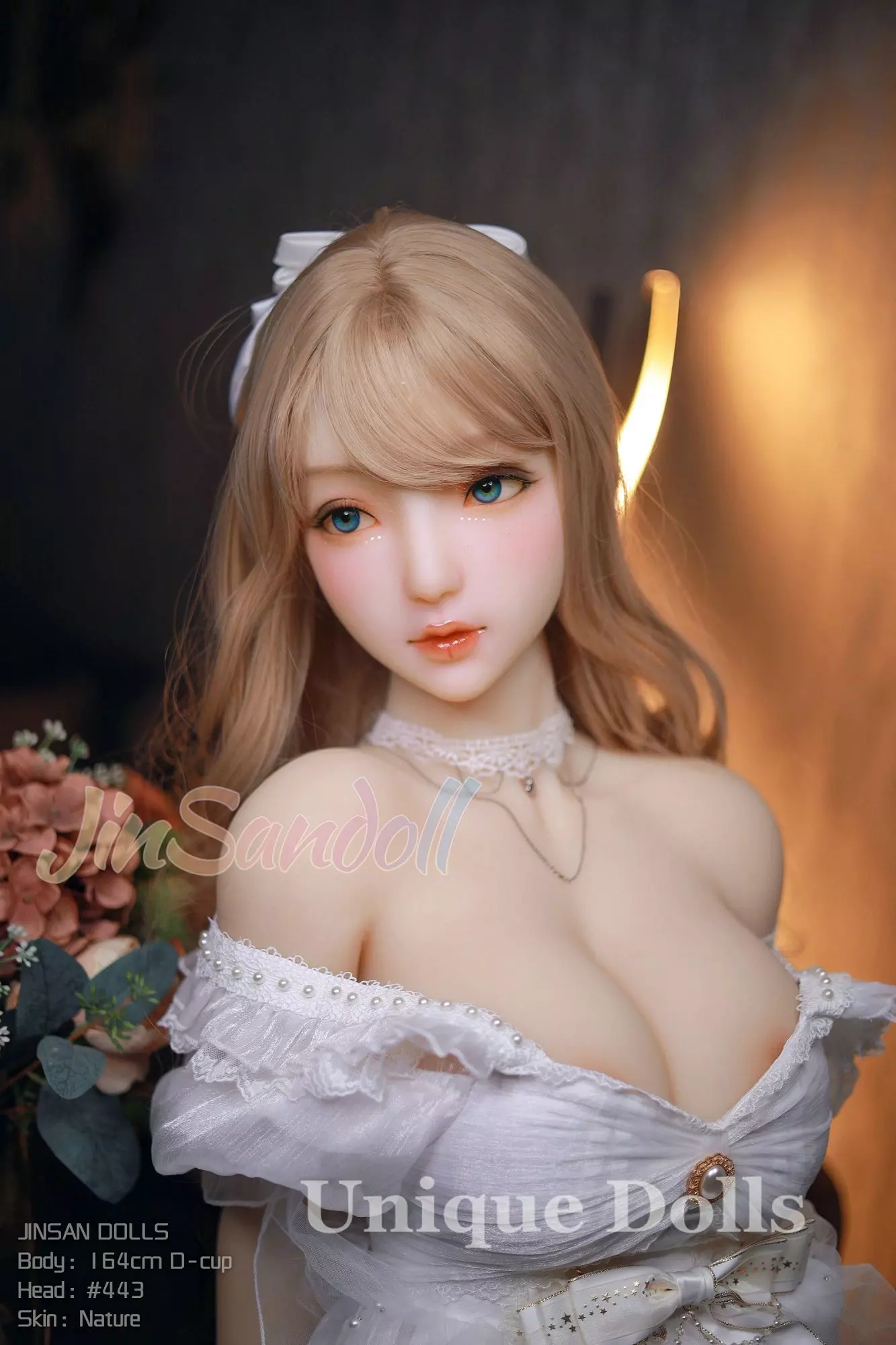 WM Doll 164cm D cup TPE sex doll Vivian with #443