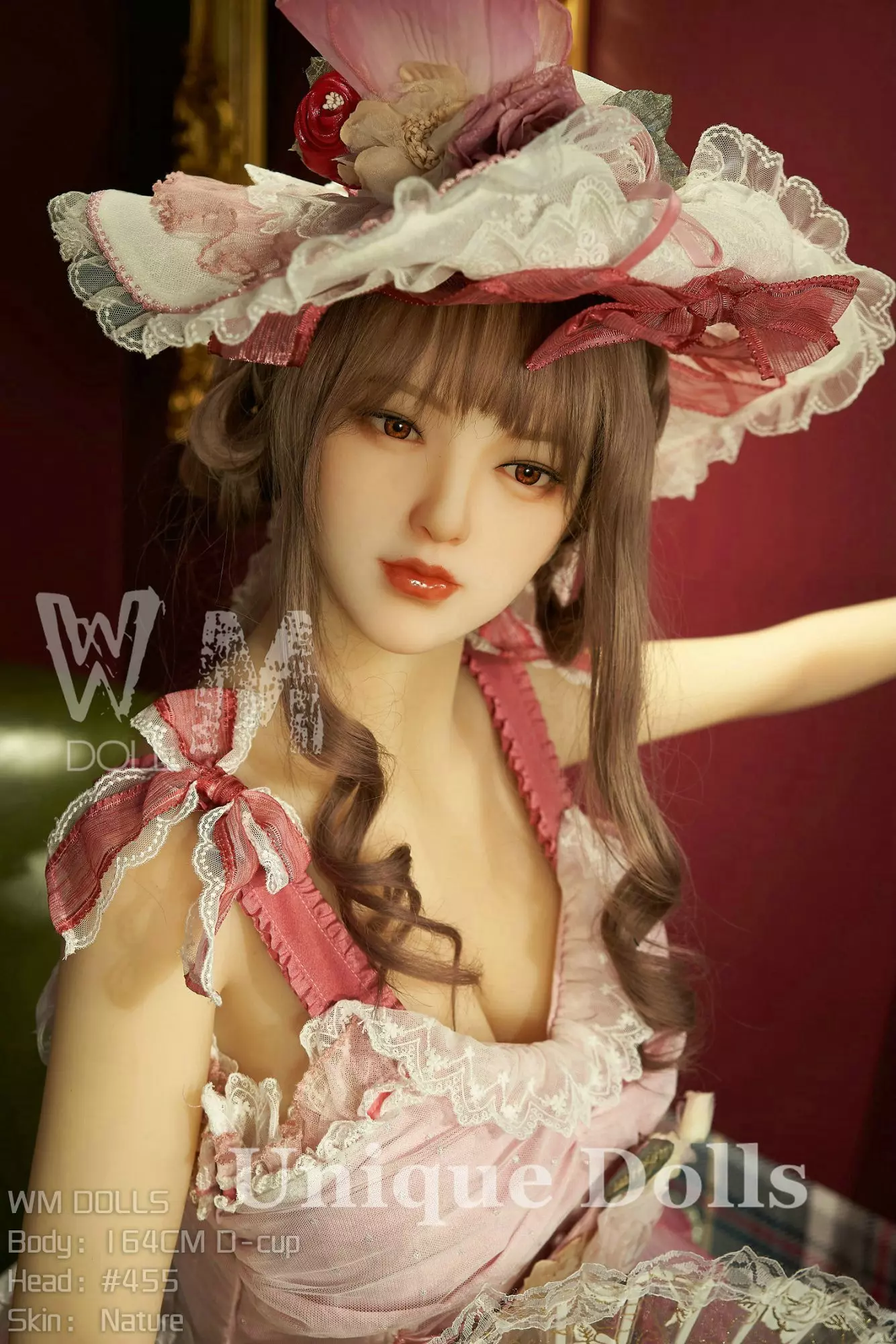WM Doll 164cm D cup TPE sex doll Emma with #455