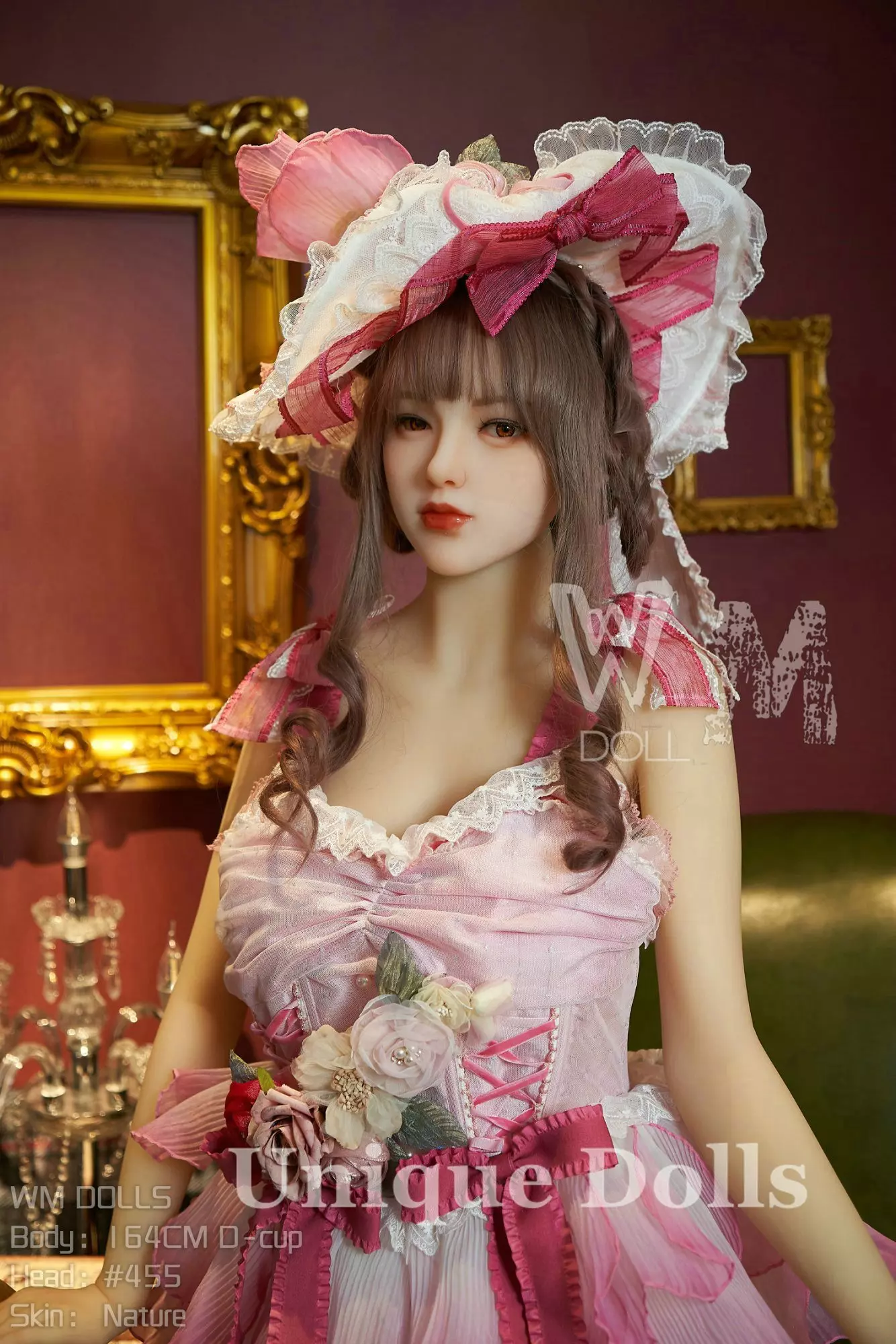 WM Doll 164cm D cup TPE sex doll Emma with #455