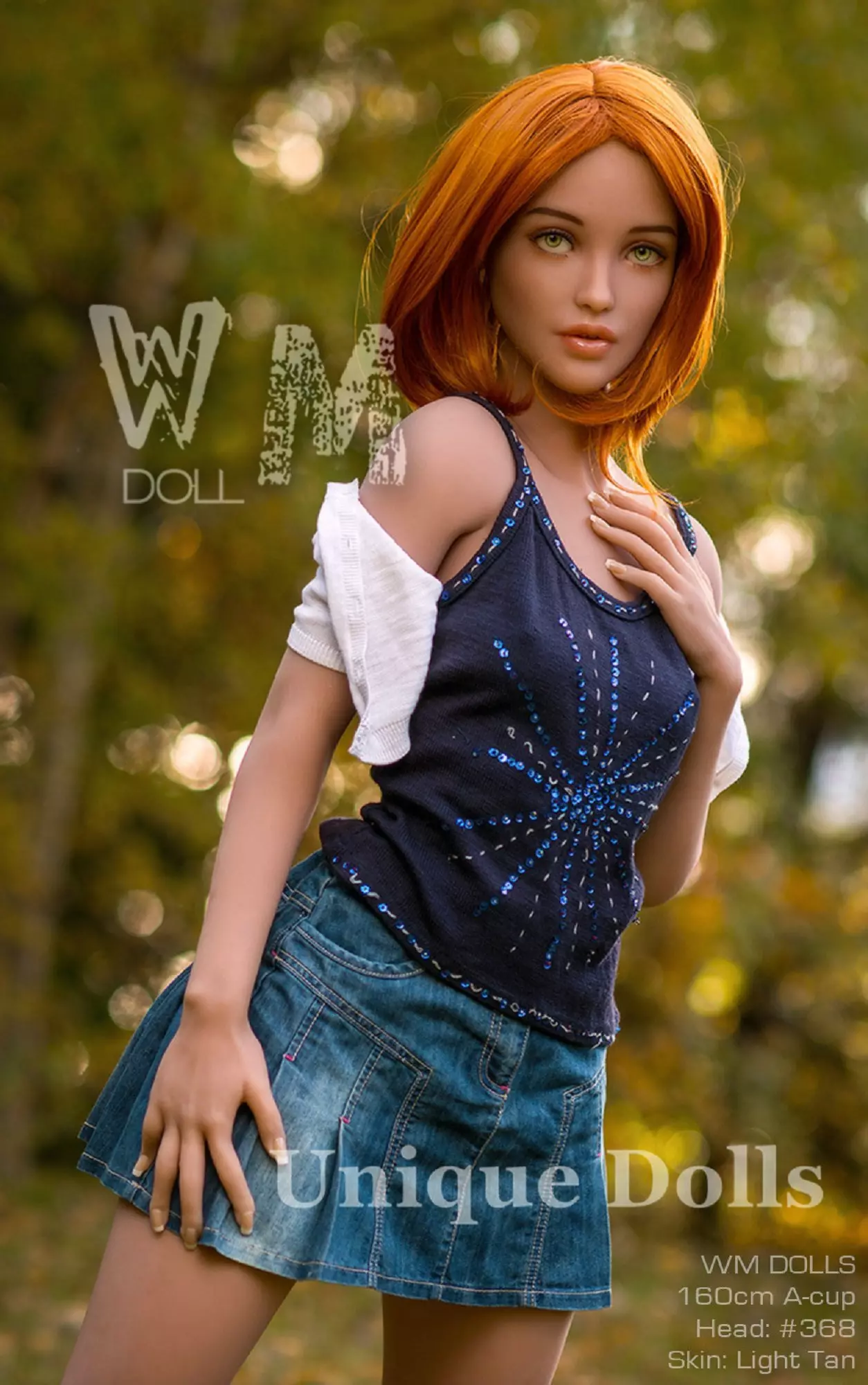 WM Doll 160cm A cup Sally TPE sex doll