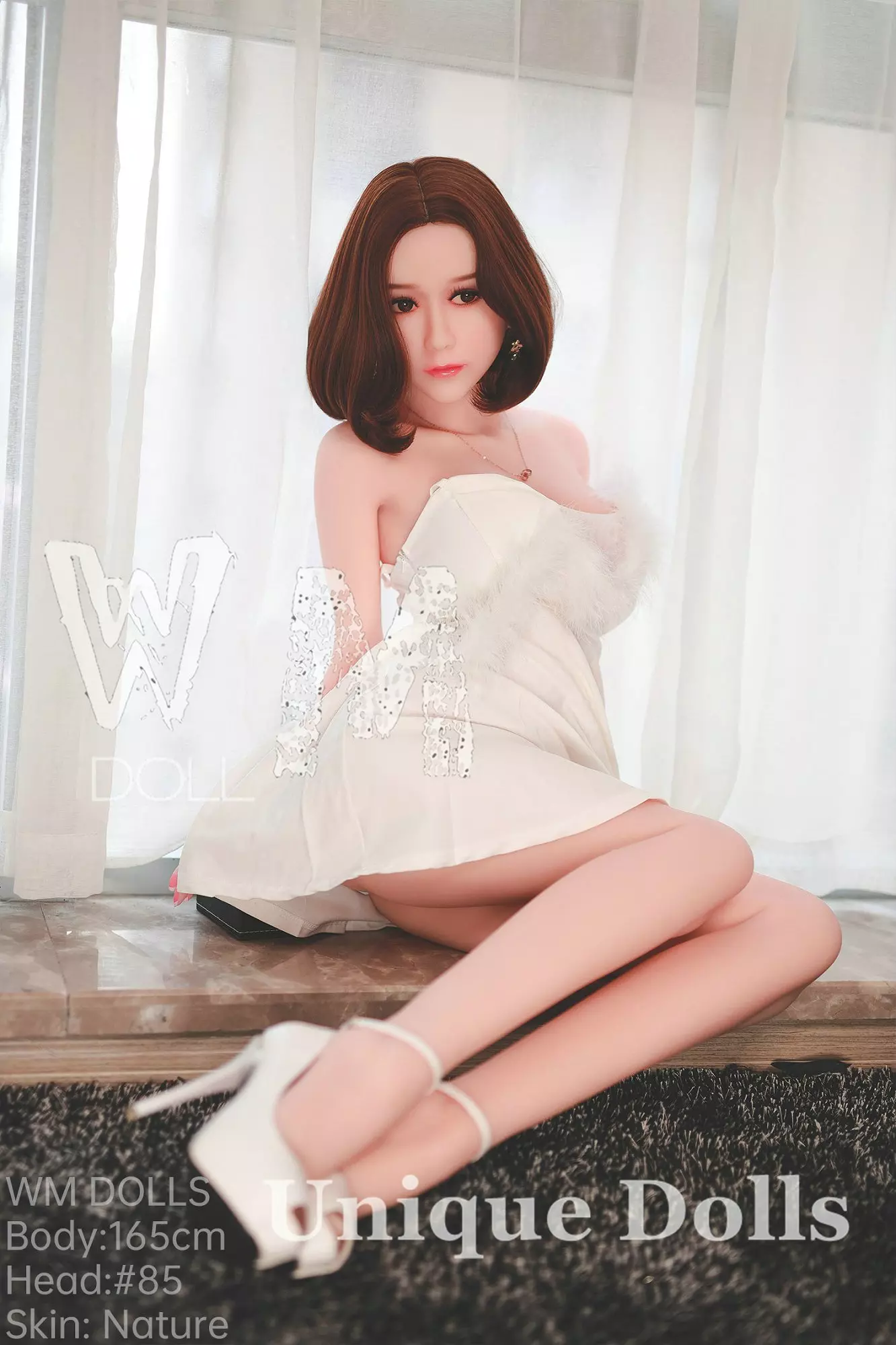 WM Doll 165cm D cup TPE sex doll with #85 head