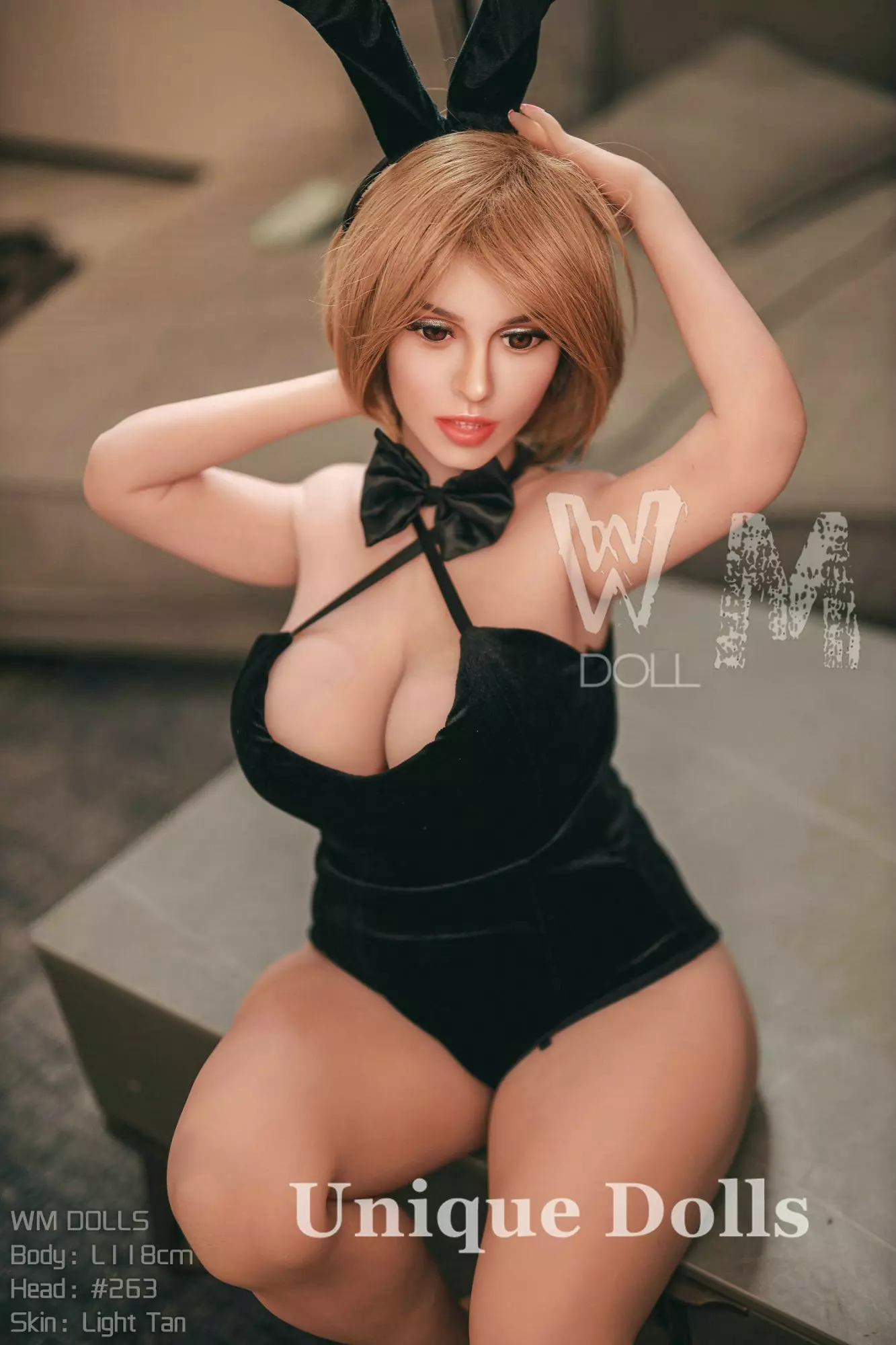 WM Doll 118cm realistic TPE sex doll Bonnie