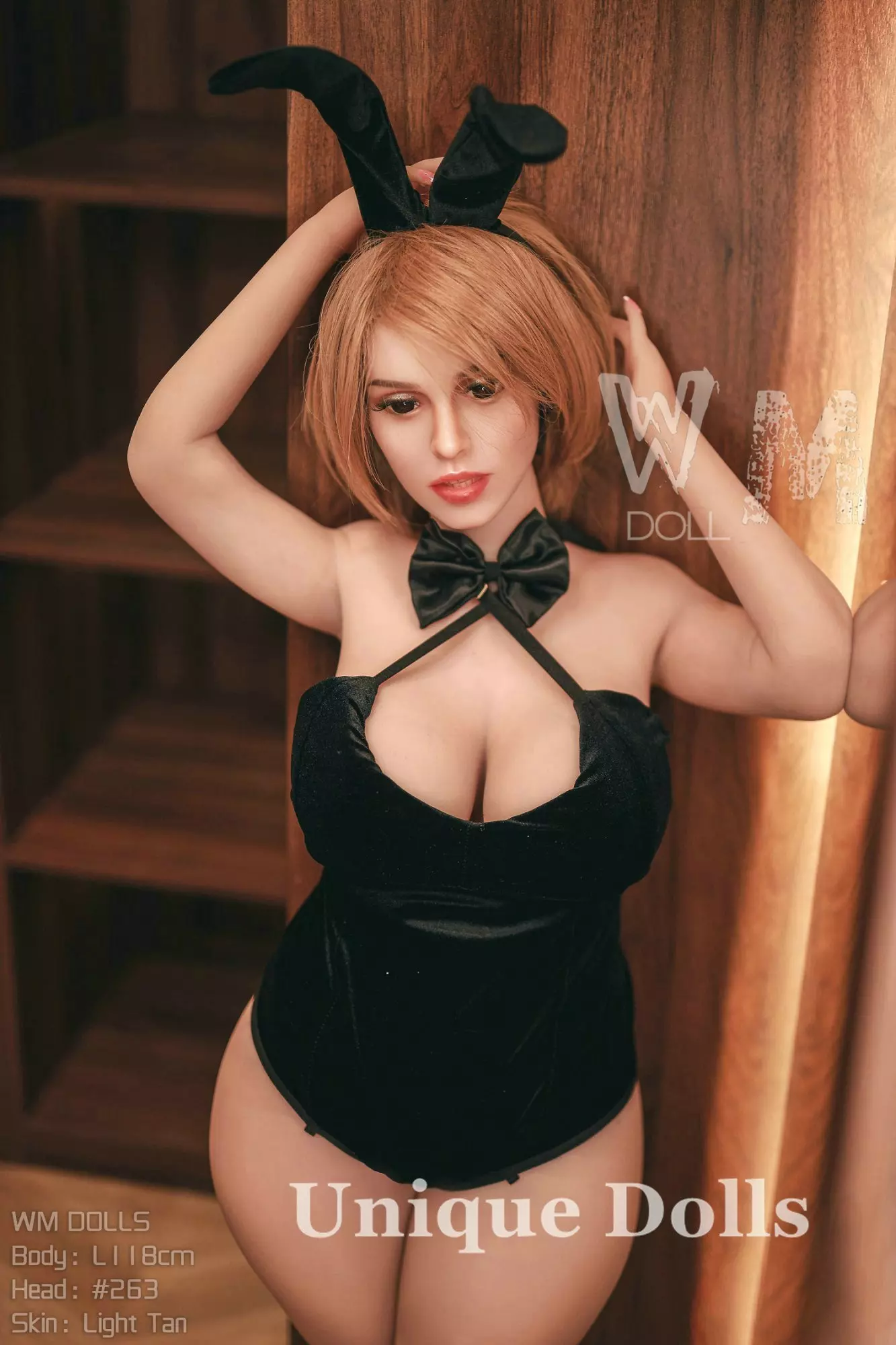 WM Doll 118cm realistic TPE sex doll Bonnie