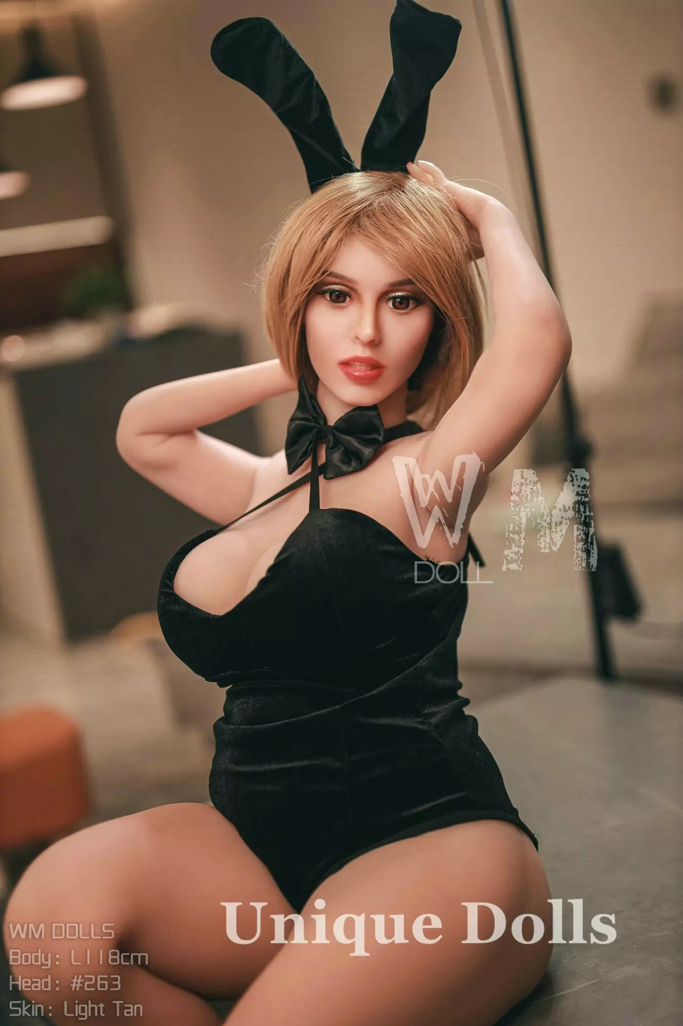 WM Doll 118cm realistic TPE sex doll Bonnie