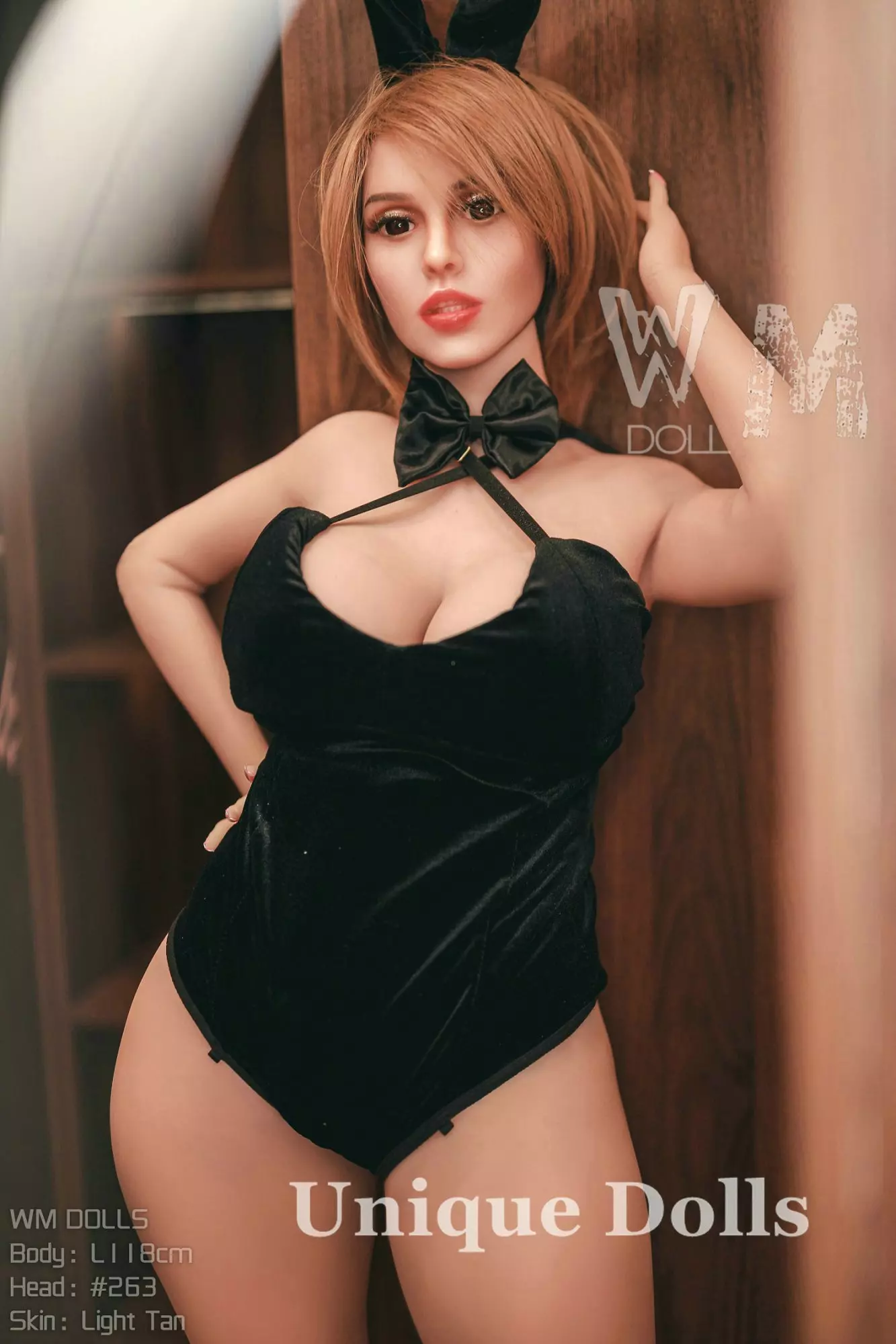 WM Doll 118cm realistic TPE sex doll Bonnie