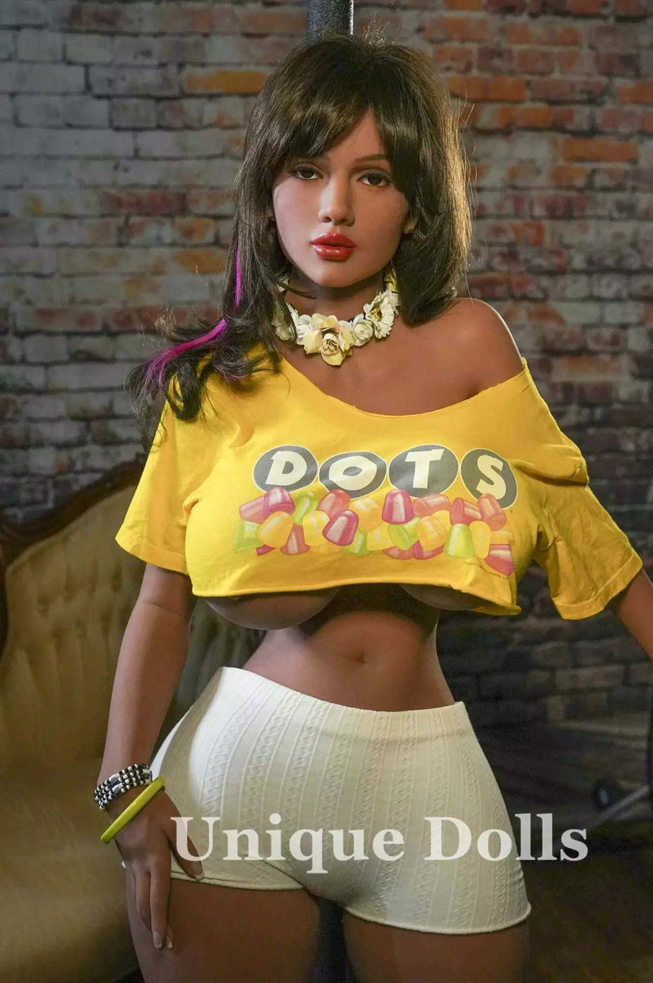 YL Doll 153cm Bertha in yellow T shirt