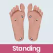 Stand up foot