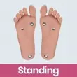 Stand up foot