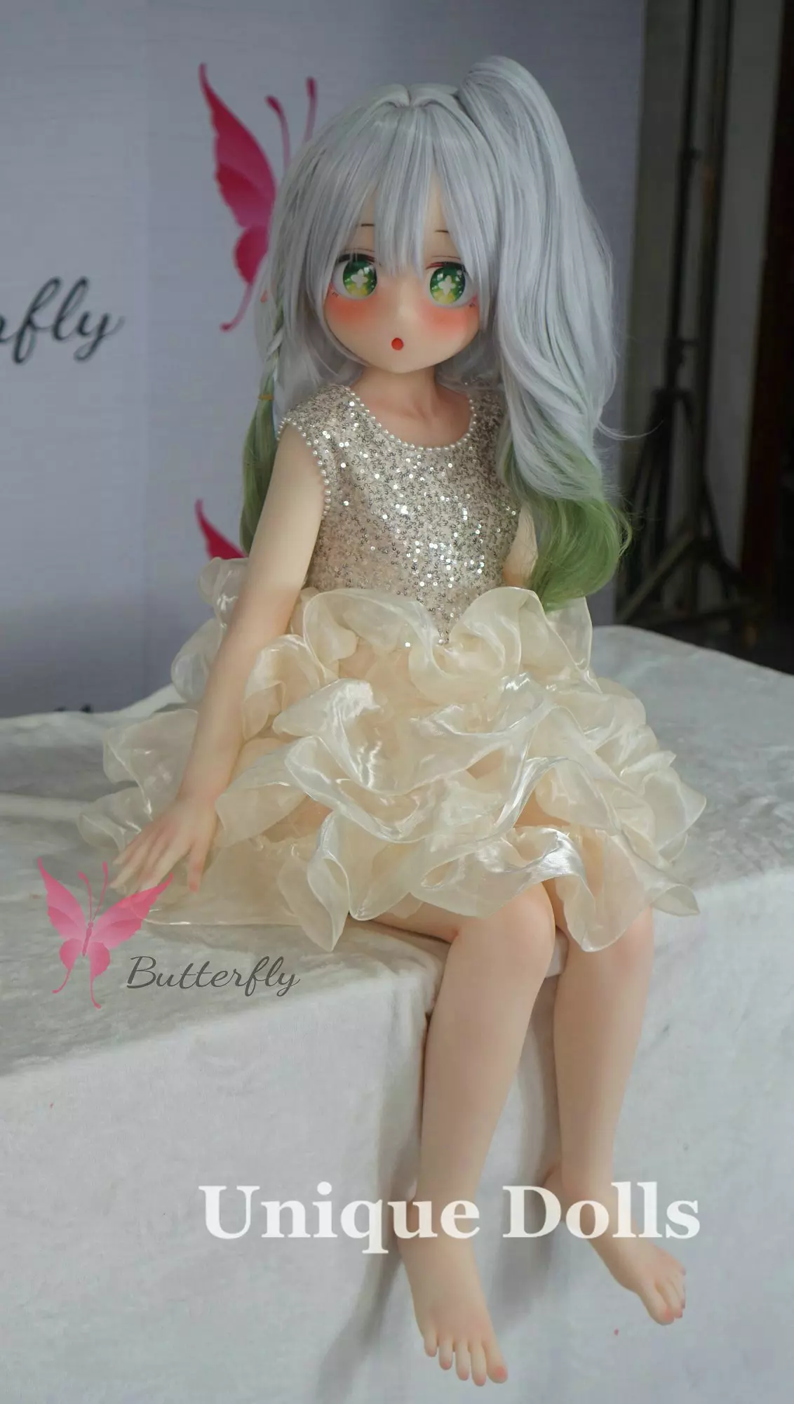 115cm Lovely Anime TPE sex doll BH - 121 Carrie